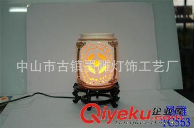 匠心雕琢，光影生輝——中山市古鎮墨雕燈飾工藝廠精品陶瓷臺燈直銷